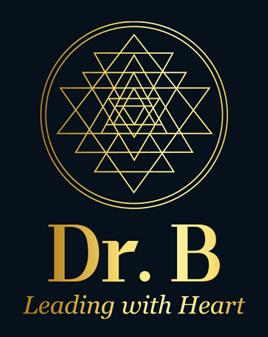 Dr. B - Leading with Heart logo